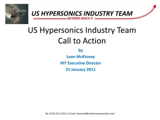 US Hypersonics Industry Team: Goals and Significance