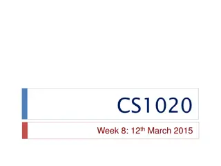 Efficient Java Programming Strategies for Week 8
