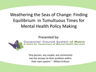 Empowering Mental Health Advocacy Through Consumer Council System of Maine