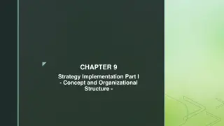 Effective Strategy Implementation Techniques and Organizational Structure Insights