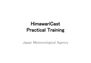 Training on Effective Use of Himawari Data and SATAID for Meteorological Analysis