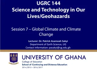 Past Climate Change: Evidence and Impacts