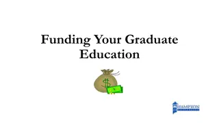 Graduate Education Funding Opportunities at Hampton University