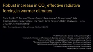 Robust Increase in CO2 Effective Radiative Forcing and Climate Dependency