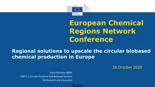 Circular Biobased Chemical Production Solutions in Europe