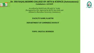 Evolution and Impact of Digital Business in the Global Landscape