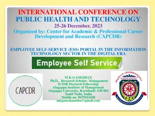 Exploring the Impact of Employee Self-Service (ESS) Portals in the IT Sector