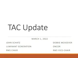 ERCOT TAC Updates: Subcommittee Leadership, Winter Weather Update, and More
