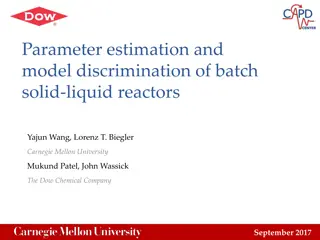 Parameter Estimation and Model Discrimination in Batch Solid-Liquid Reactors
