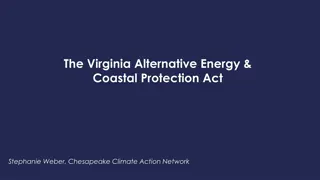 Virginia Alternative Energy & Coastal Protection Act Overview
