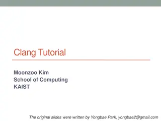 Clang: An Overview of Code Analysis Techniques