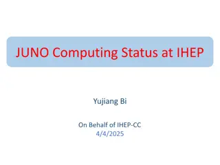 Juno Computing Status at IHEP - Overview and Resources
