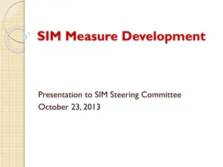 SIM Measure Development and Selection Process for Healthcare Improvement