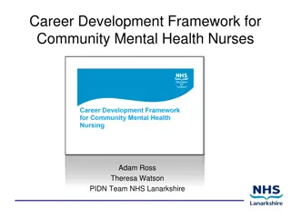 Career Development Framework for Community Mental Health Nurses