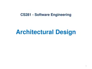 Software Architectural Design and Importance
