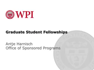 Graduate Fellowships and Funding Opportunities