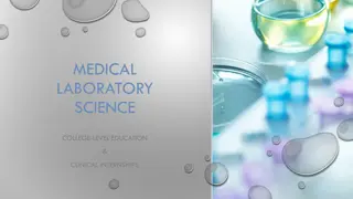 Medical Laboratory Science Education and Career Overview