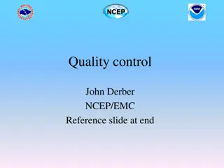 Quality Control in Data Assimilation for Meteorological Analysis