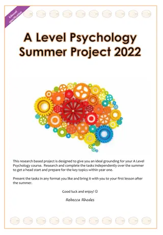 Comprehensive Overview of A-Level Psychology Courses and Assessments