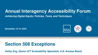 Achieving Digital Equity: Policies, Tools, and Techniques at the Annual Interagency Accessibility Forum