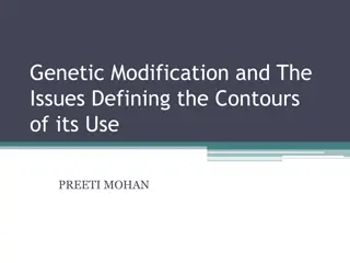 Exploring Genetic Modification and Ethical Issues in Medical Practices