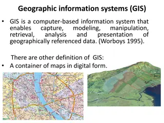 Geographic Information Systems (GIS) Key Functions