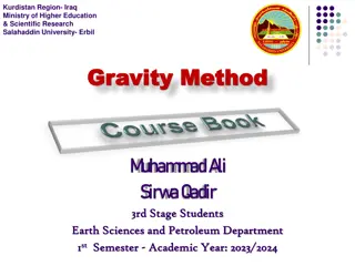 Geophysical Prospecting Course at Salahaddin University Erbil