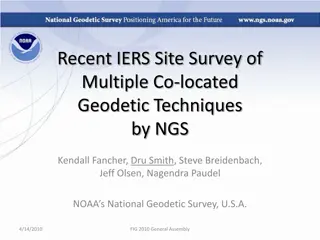 Recent IERS Site Survey of Co-located Geodetic Techniques