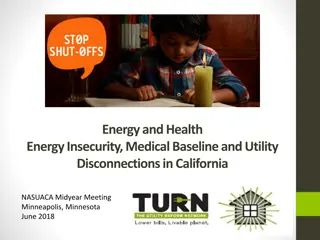 Impact of Utility Disconnections on Public Health in California