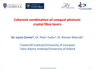Combining Unequal Photonic Crystal Fibre Lasers for High-Power Applications