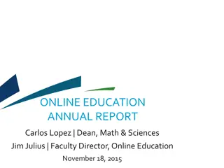 Insights into Online Education Trends and Success Metrics