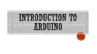 Arduino: Boards, Programming, and Projects