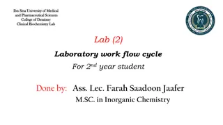 Clinical Biochemistry Laboratory Workflow: Phlebotomy, Quality Control, Interpretation of Results
