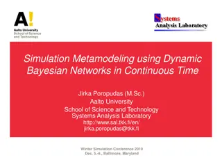 Dynamic Bayesian Networks in Continuous Time for Simulation Metamodeling