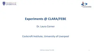Cutting-edge Research at CLARA and FEBE User Meeting Dec 2024