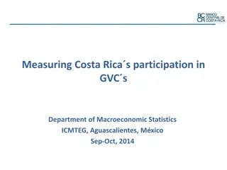 Costa Rica's Participation in Global Value Chains