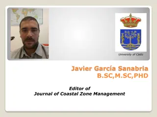 Javier García Sanabria: Marine Coastal Management Expert