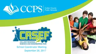 Important Dates for School Science Fair 2018