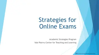 Effective Strategies for Online Exam Preparation