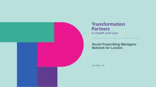 London Network for Social Prescribing Managers - Jun 2023 Insights