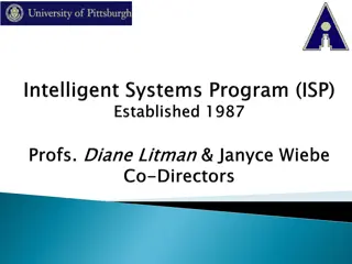 Graduate Program in Applied Artificial Intelligence at Dietrich School