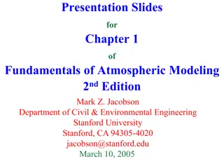 Fundamentals of Atmospheric Modeling: Chapter 1 Insights