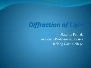 Diffraction Phenomena in Light Wave Theory