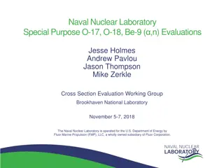 Naval Nuclear Laboratory Special Purposes: O-17, O-18, Be-9 Evaluations