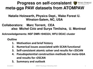 Advancements in Self-Consistent Meta-GGA PAW Datasets
