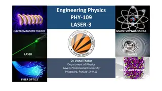 Principles of Laser and Lasing Action Explained