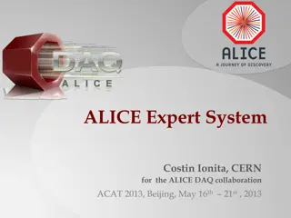 ALICE Expert System for Physics Data Analysis
