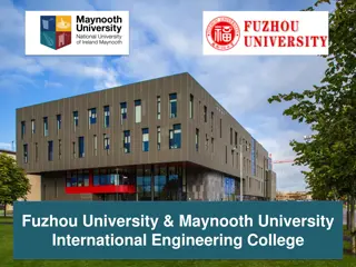 International Engineering College Collaboration: Maynooth University & Fuzhou University