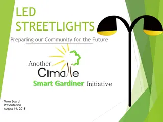 LED Streetlights for Sustainable Communities: A Bright Future Ahead