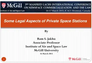Legal Aspects of Private Space Stations: International Regulations & Licensing